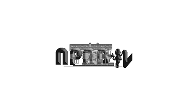 Современный коттедж с двухсветной гостиной с камином L-298-1K