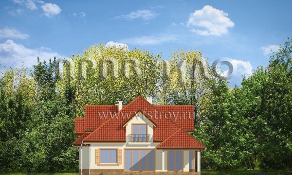 Проект коттеджа с красивым дизайном S8-367 (Йоанна)