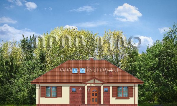 Проект скромного коттеджа для большой семьи S8-133 (Доминик)