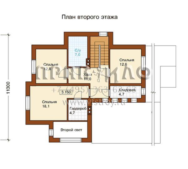 Лаконичный Коттедж S6-273(L-273-1P)
