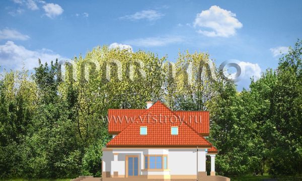 Проект двухквартирного коттеджа S8-222-1 (Дом на Медаль - Двуквартирный)