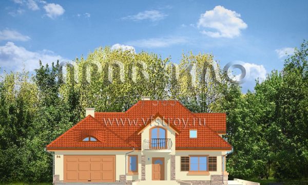 Проект просторного загородного дома S8-294-2 (Майя 2)