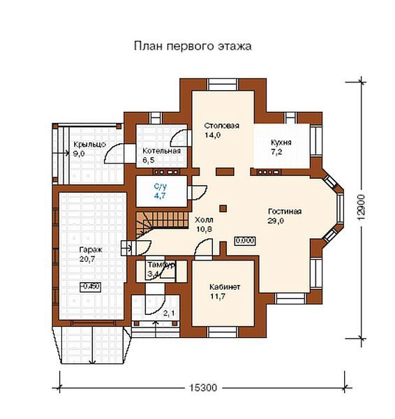 Просторный Дом S6-197(J-197-1K)