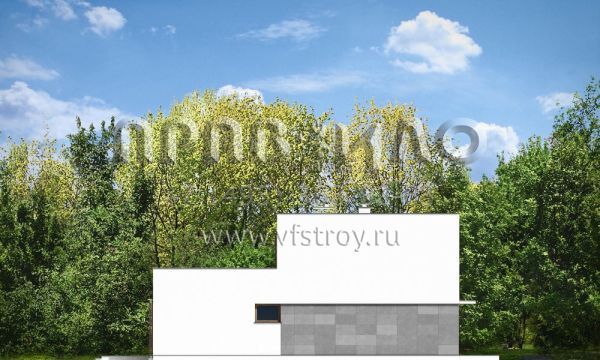 Проект коттеджа в современном стиле S8-432 (Вертиго)
