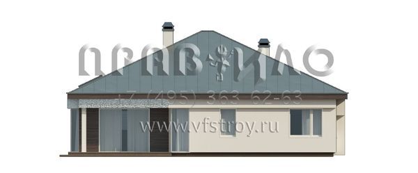 Проект дома с кирпичной облицовкой и гаражом на два автомобиля S3-166-7 (Z200 K)