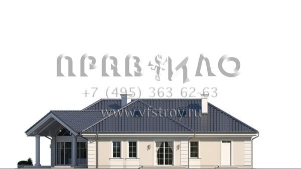 Проект стильного загородного дома с жилой мансардой и вторым светом в гостиной s8-370 (Парковая Вилла 7)
