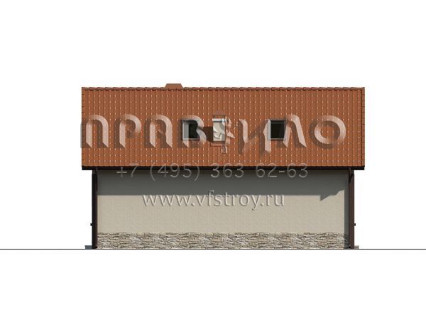 Проект Т-образного загородного дома S3-143-1 (Z37)