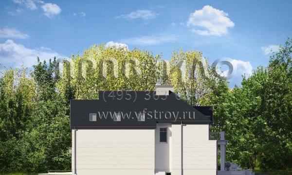 Проект большой виллы S8-406 (Вилла Анна Мария)
