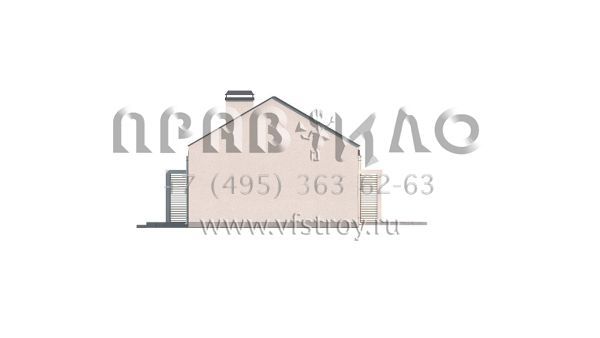 Проект коттеджа с обшивкой деревом S3-96-1 (Z258)