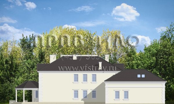 Проект особняка с эркерами S8-728 (Регент)