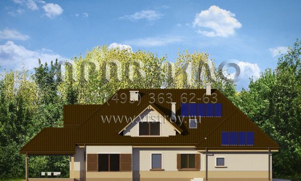 Проект запоминающегося коттеджа S8-442 (Йоанна 2)