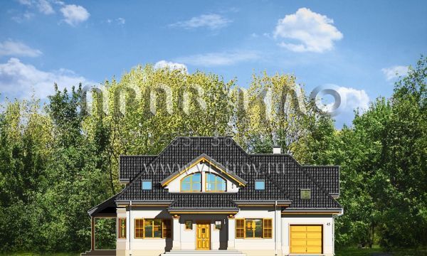 Проект частного дома для большой семьи S8-276 (Рубин 3)