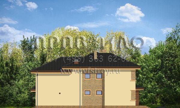 Проект двухэтажного дома  S8-324-2 (Коралл)