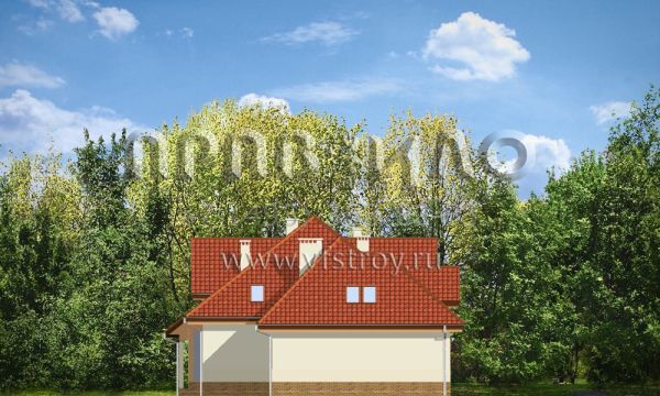 Проект коттеджа с красивым дизайном S8-367 (Йоанна)