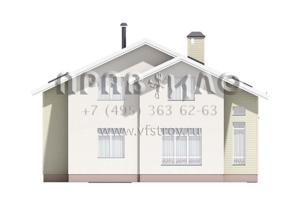 Лаконичный Коттедж S6-273(L-273-1P)