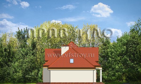 Проект дома с эркером S8-240 (Юлька)