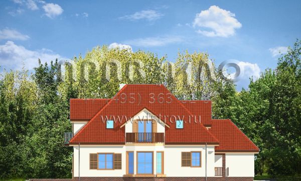 Проект дома для семьи из 5 человек S8-303-1 (Хорнувек 2)