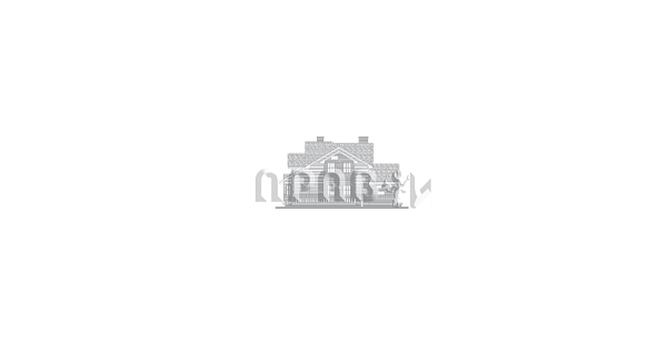 Небольшой загородный коттедж с большой террасой H-207-1P