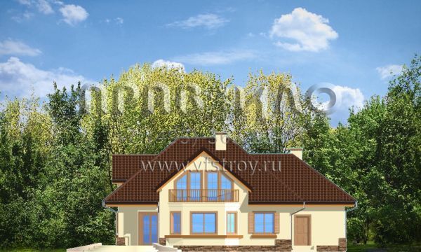 Проект комфортабельного загородного дома S8-293 (Майя 3)