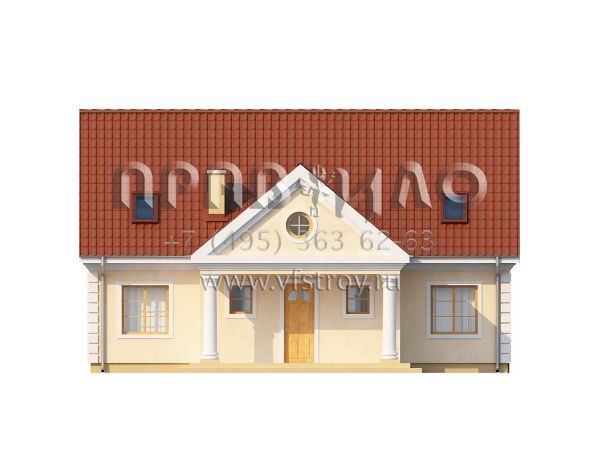 Проект уютного загородного дома S3-185-1 (Z9)