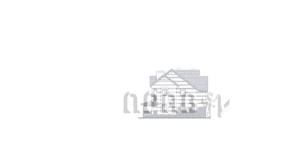 Проект коттеджа из газобетона K-293-1P