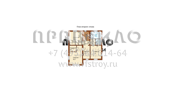 Дом с фасадами в стиле фахверковой архитектуры J-199-1P
