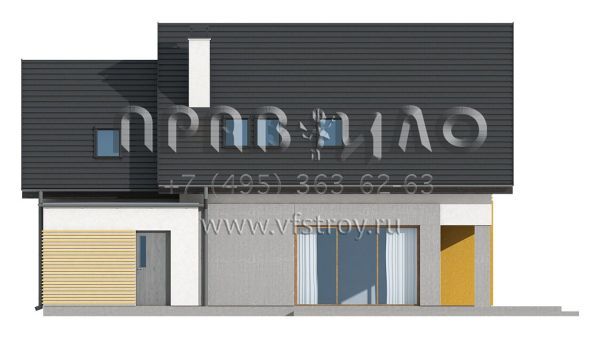 Проект частного загородного дома для семьи с детьми S3-165-1 (Z219)