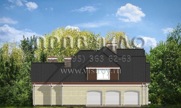 Проект элитного котеджа S8-458 (Даллас)