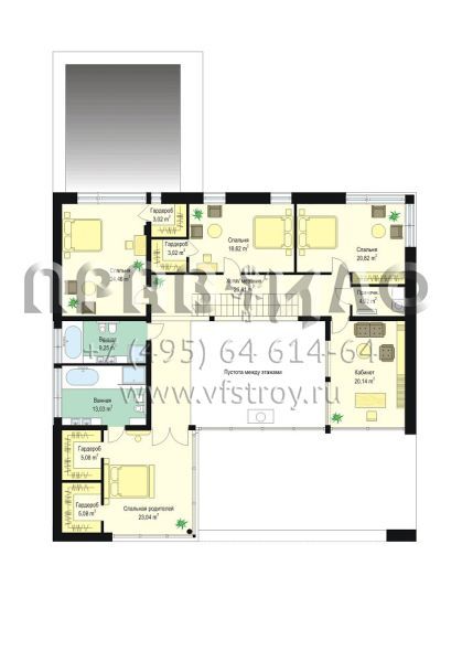 Проект современной виллы с бассейном S8-541 (Вилла Нова)