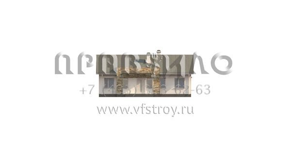 Проект традиционного загородного дома с оригинальным дизайном S3-95-4 (Z309)