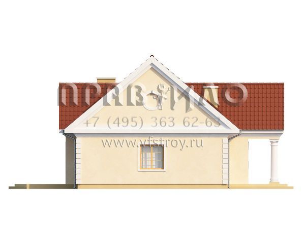 Проект уютного загородного дома S3-185-1 (Z9)