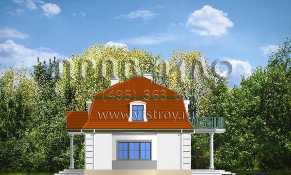 Проект дома в ретро стиле S8-183-1 (Ретро)