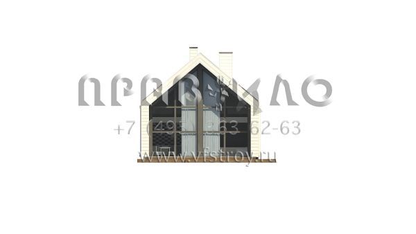 Проект оригинального двухуровневого дома для постоянного проживания S3-156-7 (Z215 A)