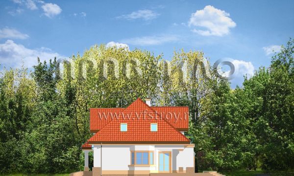 Проект двухквартирного коттеджа S8-222-1 (Дом на Медаль - Двуквартирный)