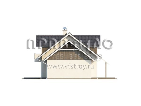 Проект частного двухэтажного дома  S3-259 (Z175)