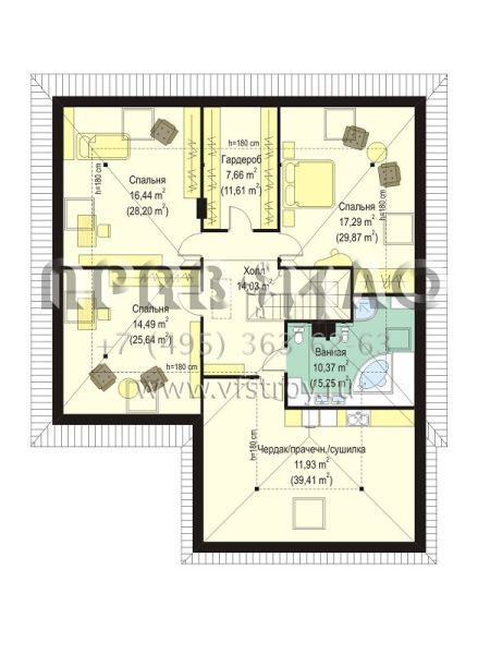 Проект дома для проблемного участка S8-282 (Наталья 2)