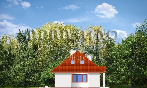 Проект коттеджа с многоскатной крышей S8-161 (Гаргамель с Гаражом)