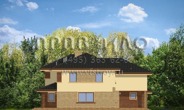 Проект двухэтажного дома  S8-324-2 (Коралл)