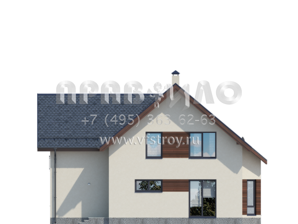 Проект коттеджа из газобетона S7-188 (3-11а)