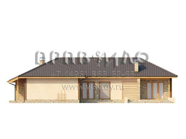 Проект оригинального частного дома сложной формы S3-209-1 (Z81)