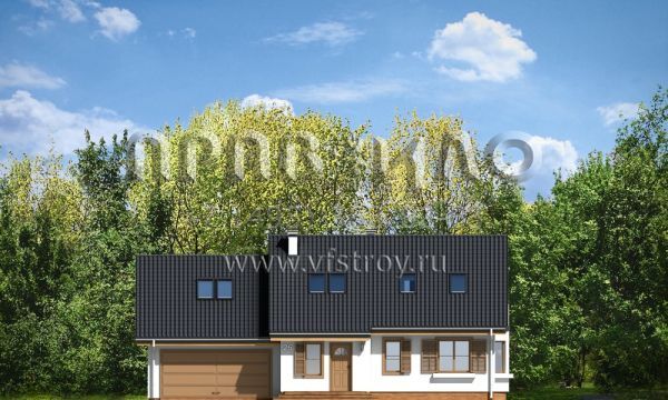 Проект загородного коттеджа S8-220 (Бриз 2)