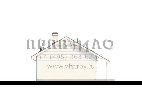 Проект удобного компактного загородного дома S3-186-1 (Z36)