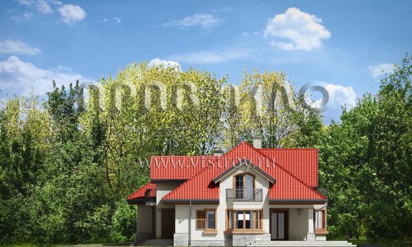 Проект коттеджа с большой террасой S8-315 (Майя 4)