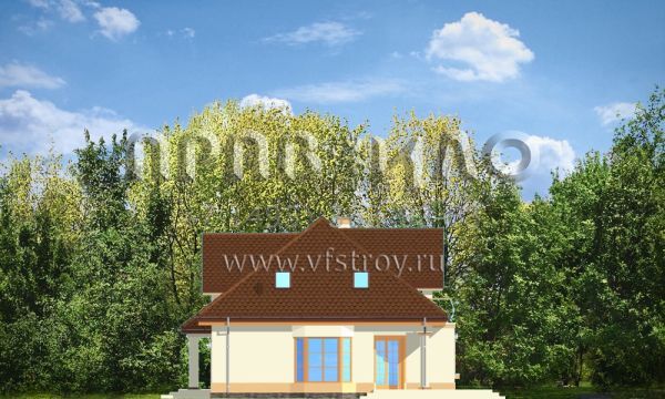 Проект дома с открытой планировкой S8-295-2 (Фаворит 2)