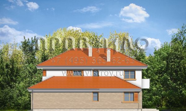 Проект загородного коттеджа с двумя входами S8-277 (Кассиопея 3)