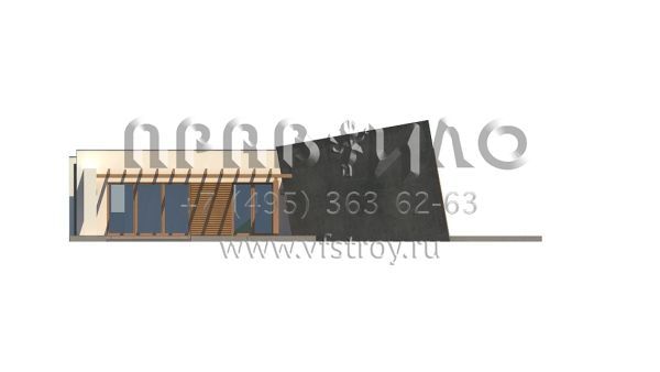 Проект загородного ранчо  S3-123-2 (ZX106)