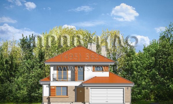 Проект загородного коттеджа с двумя входами S8-277 (Кассиопея 3)