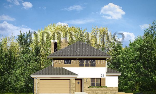 Проект комфортабельной виллы S8-320-1 (Кассиопея 5)