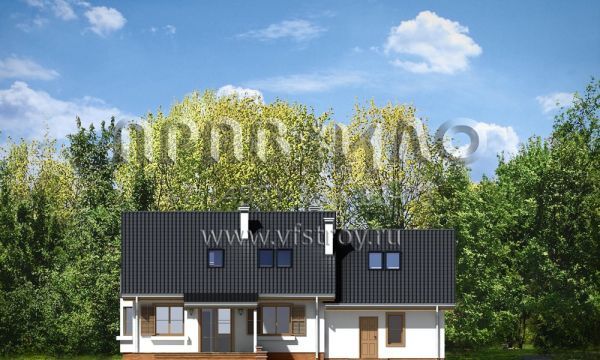 Проект загородного коттеджа S8-220 (Бриз 2)