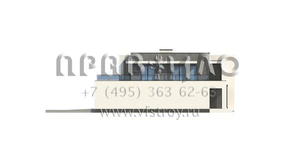 Проект современного загородного дуплекса для семьи S3-192-4 (ZB16)